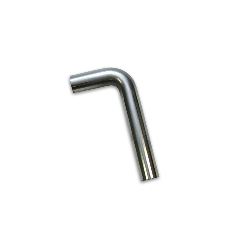 Vibrant Performance Exhaust Pipe 13036; 16 Gauge 2.000 in. 90 deg. Natural Stainless Steel 