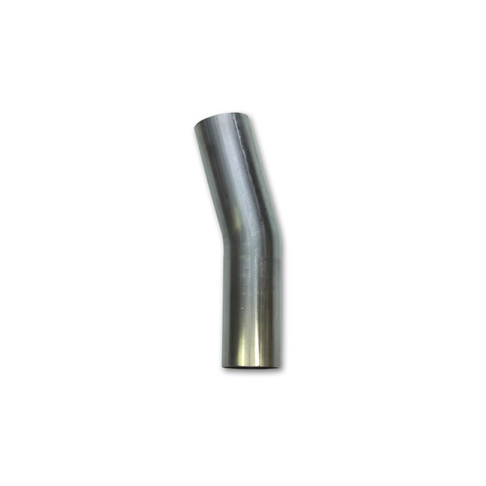 Vibrant Performance Exhaust Pipe 13130; 16 Gauge 2.500 in. 15 deg. Natural Stainless Steel 