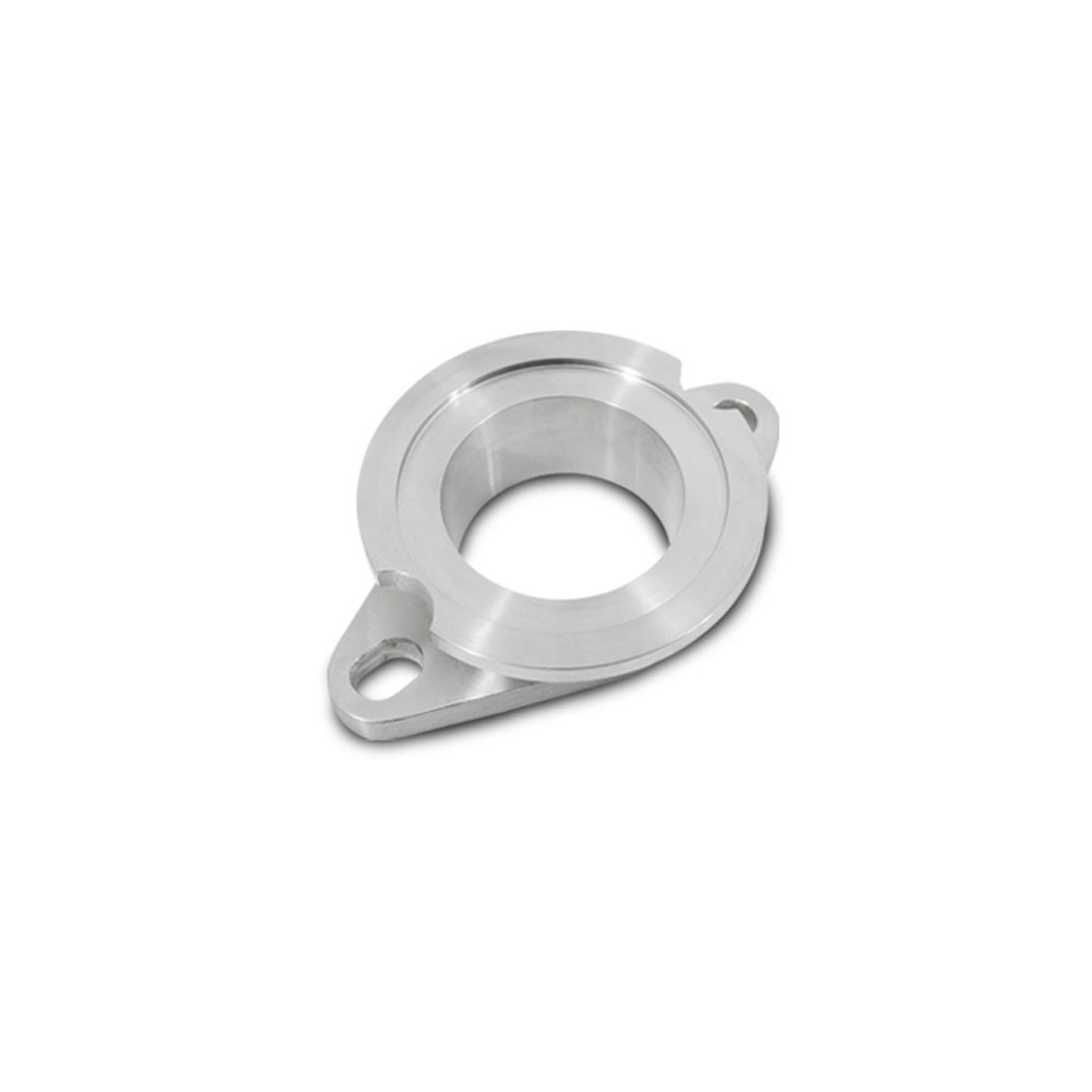 Vibrant Performance Turbocharger Wastegate Adapter Flange 1427; Open Stainless Steel Tial 35 to 38 mm to Tial 44 mm Wastegate 