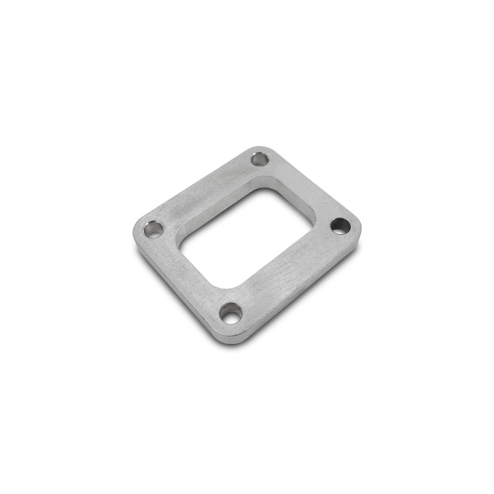 Vibrant Performance Turbocharger Flange 1441; Open Stainless Steel Generic T4, T04 Turbine Inlet 