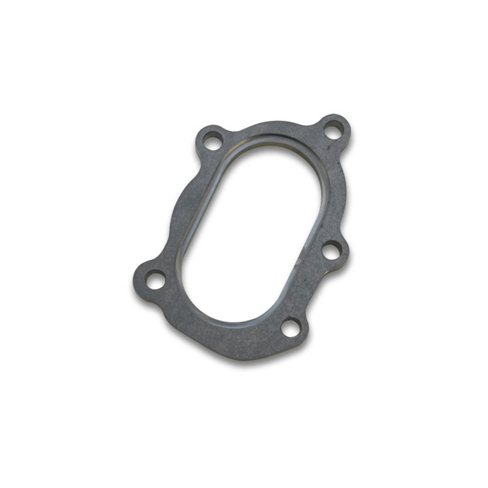 Vibrant Performance Turbocharger Flange 1448; Open Stainless Steel Garrett GT25R, GT2854R, GT2859R, GT2860R, GT2860RS, GT2871R Turbine Outlet 