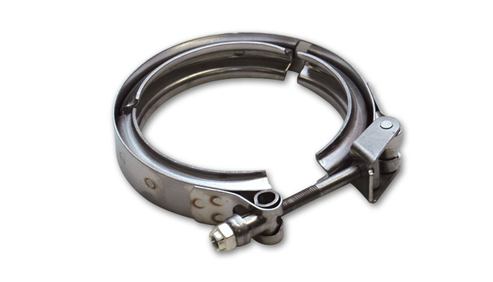 Vibrant Performance Exhaust Clamp 1491C; Quick Release V-Band Clamp 3.000 in. Stainless Steel V-Band 