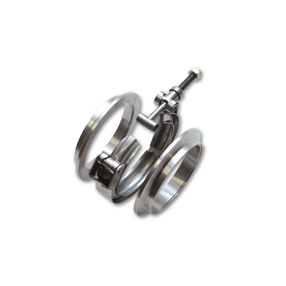 Vibrant Performance Exhaust Clamp 1491; Quick Release V-Band Clamp 3.000 in. Stainless Steel V-Band 
