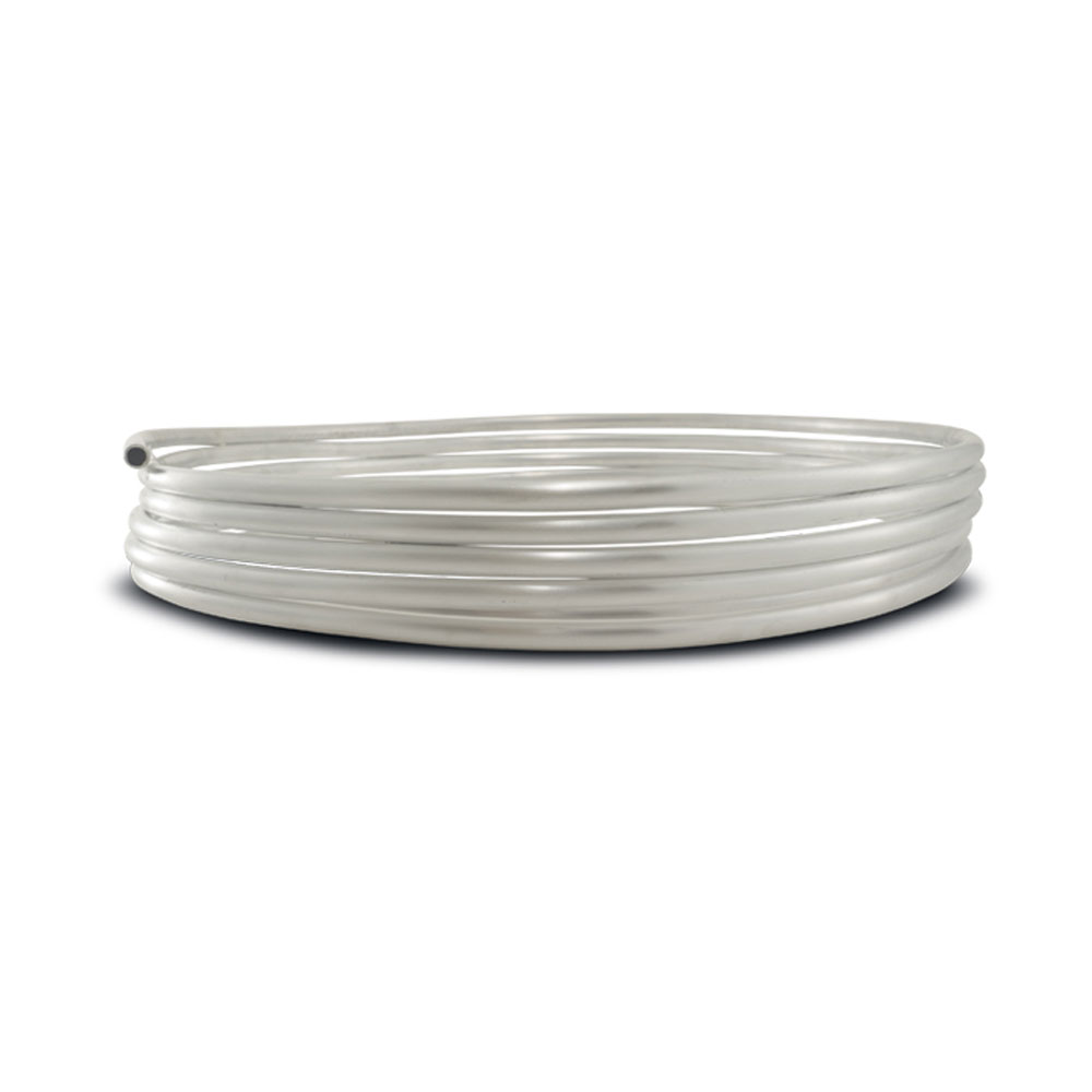 Vibrant Performance Fuel Line 16412; 25 ft. 1/2 in. Natural Aluminum 