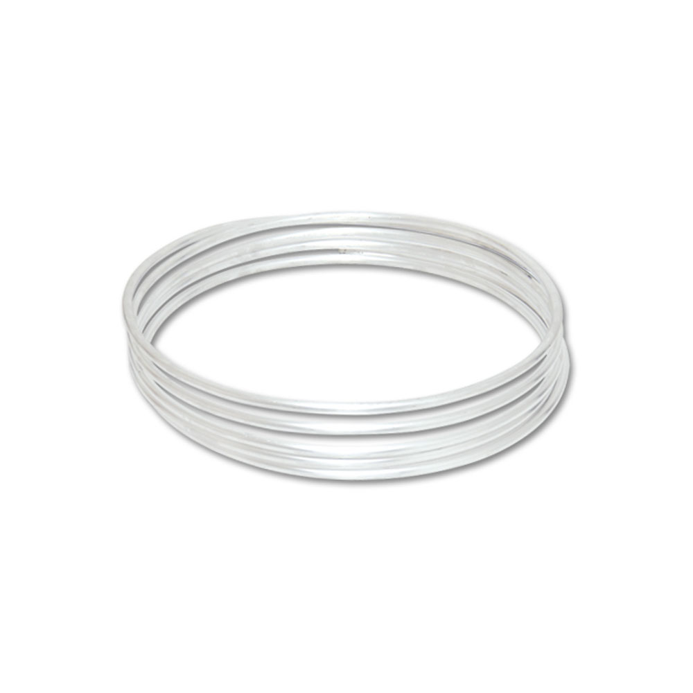 Vibrant Performance Fuel Line 16412; 25 ft. 1/2 in. Natural Aluminum 