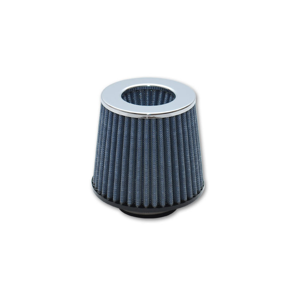 Vibrant Performance Air Filter 2161C; Open Funnel Conical Oiled Blue Cotton Gauze 6.375 in. 6.000 in. 