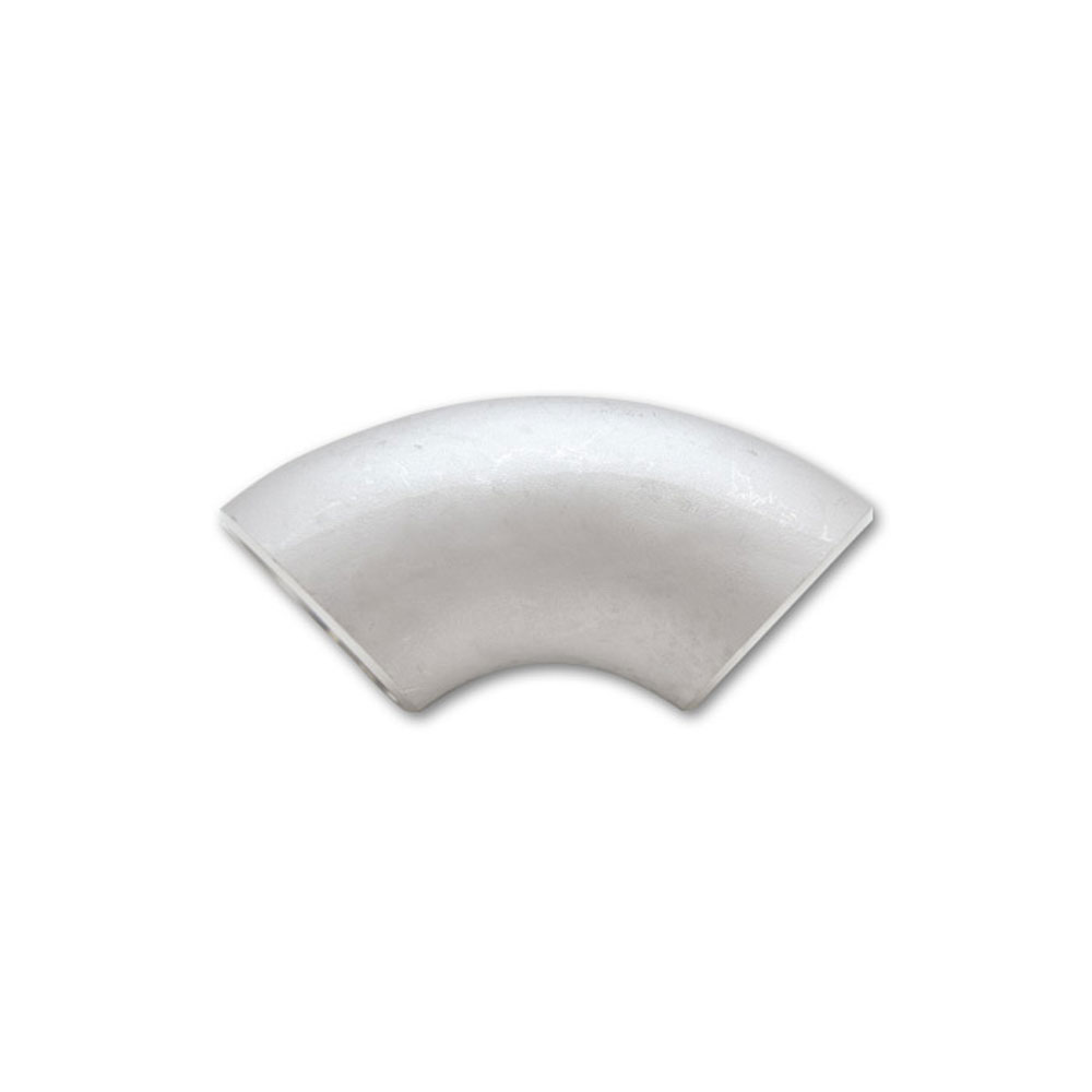 Vibrant Performance Exhaust Pipe 2361; Schedule 10 Weld Pipe 2.770 mm 1.890 in. 90 deg. Natural Stainless Steel 