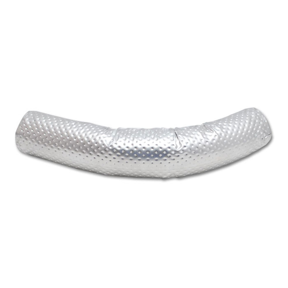 Vibrant Performance Muffler Heat Shield 25390; 18.000 in. 2.000 to 3.000 in. Aluminum 1100 deg. F 