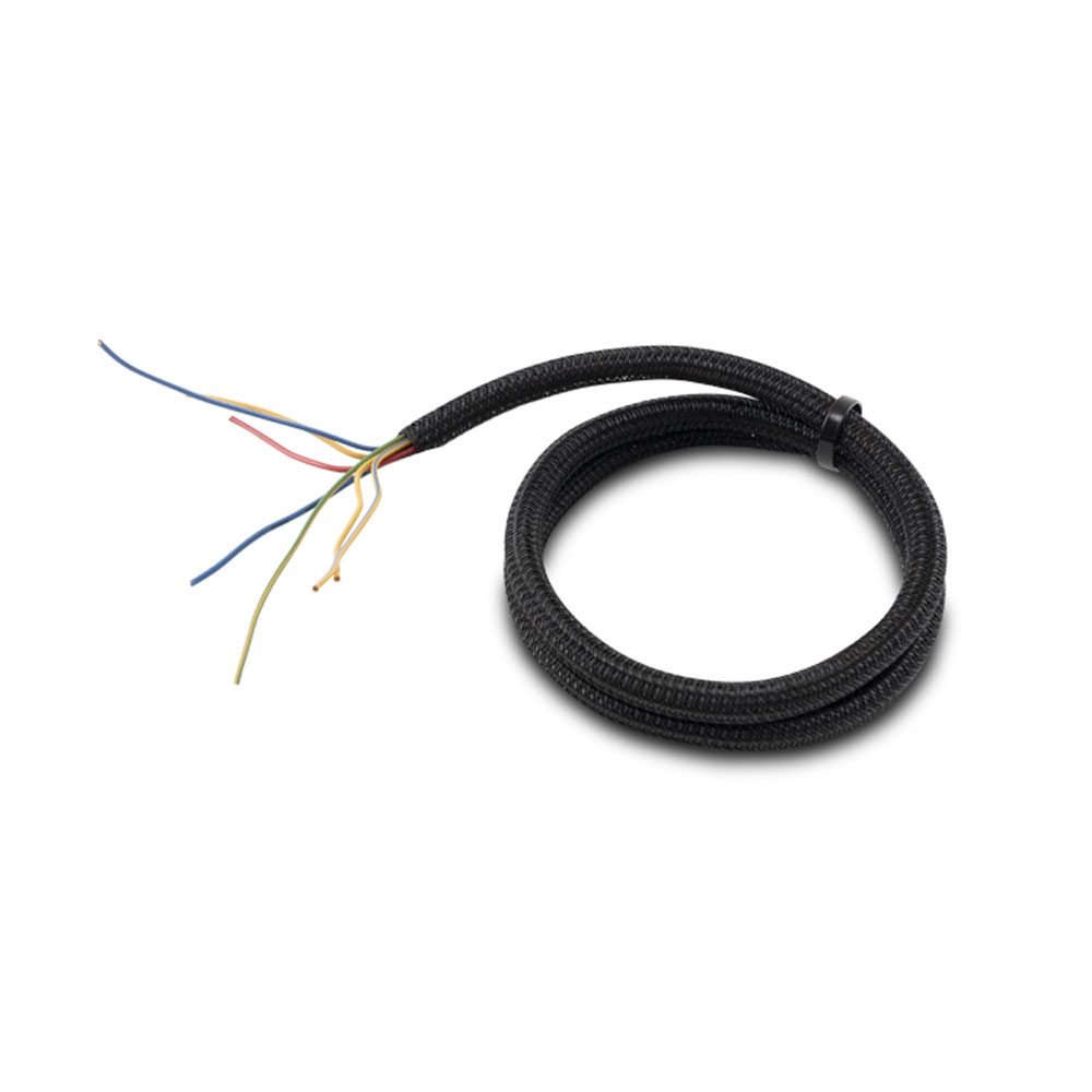 Vibrant Wire Sleeving 25800; Flexible Split Sleeving 0.250 in. 10 ft. Black Polymer 