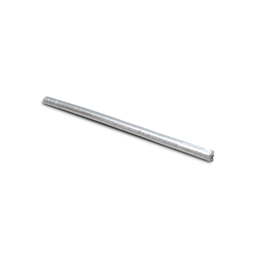 Vibrant Performance Thermal Protection Hose Sleeve 25830; ExtremeShield 1400 4 ft. Silver Aluminized Outer Layer Bonded to Fiberglass 