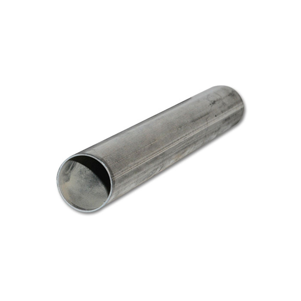 Vibrant Performance Exhaust Pipe 2645; 16 Gauge 2.000 in. Straight Natural 304 Stainless Steel 