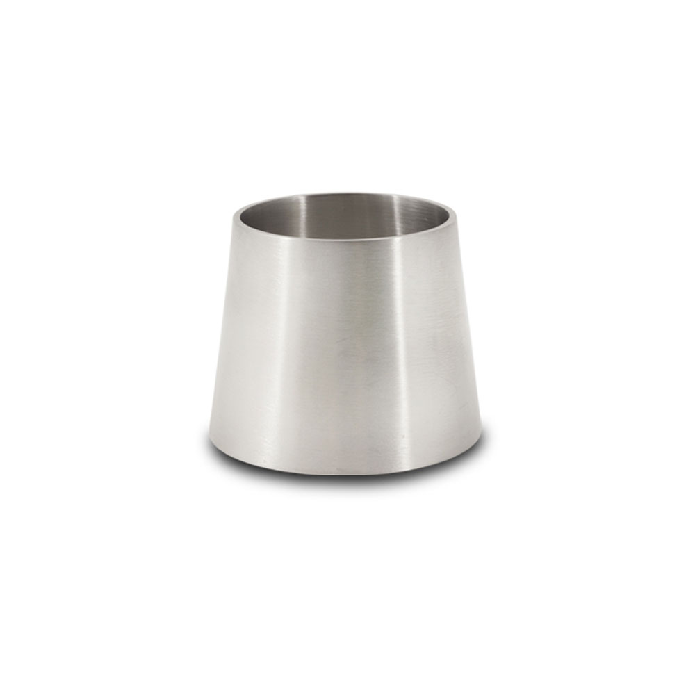 Vibrant Performance Exhaust Header Reducer 2686; Transition Adapter 2.500 in. 2.000 in. Weld On 304 Stainless Steel Natural 