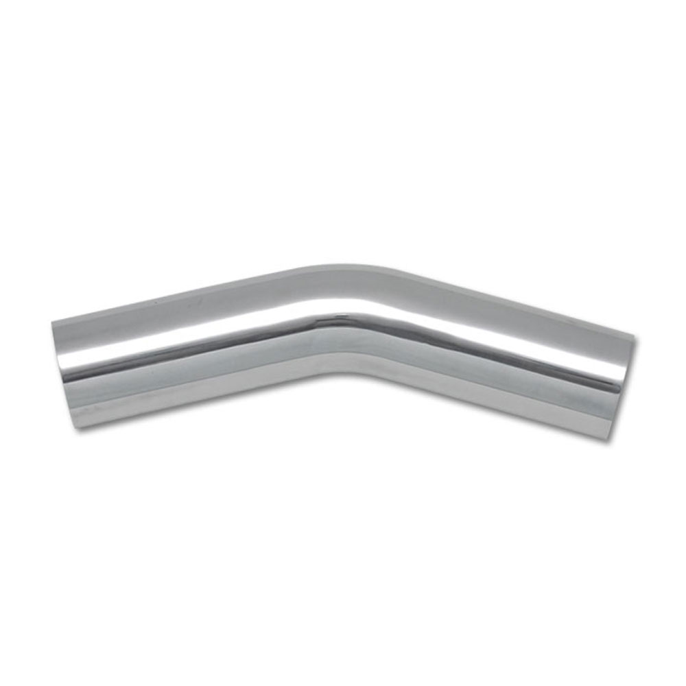 Vibrant Performance Air Intake Tube 2813; 1.800 mm 4.000 in. 30 deg. Polished Aluminum 