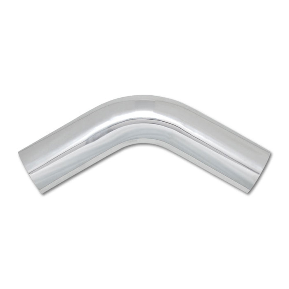 Vibrant Performance Air Intake Tube 2814; 1.800 mm 2.000 in. 60 deg. Polished Aluminum 