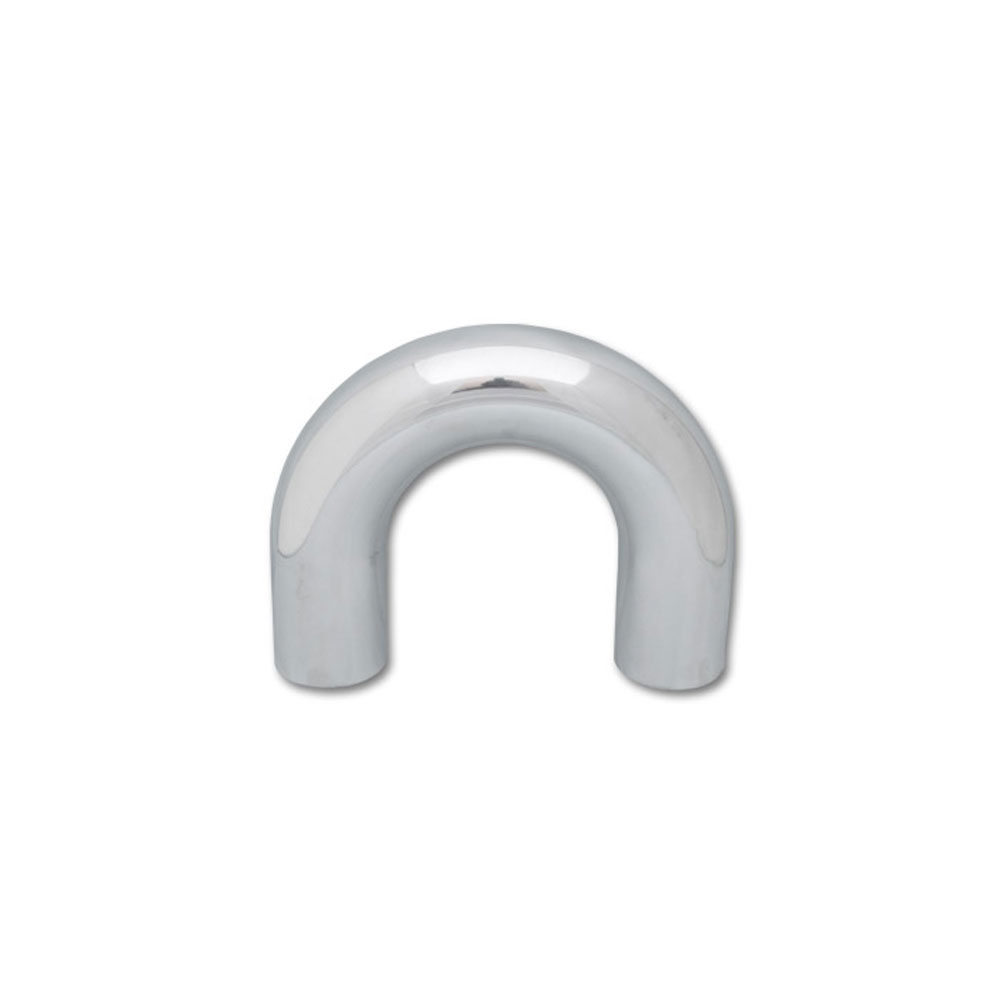 Vibrant Performance Air Intake Tube 2867; 1.700 mm 2.500 in. 180 deg. Polished Aluminum 