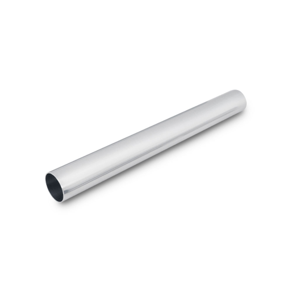 Vibrant Performance Air Intake Tube 2885; 1.800 mm 2.000 in. Straight Polished Aluminum 