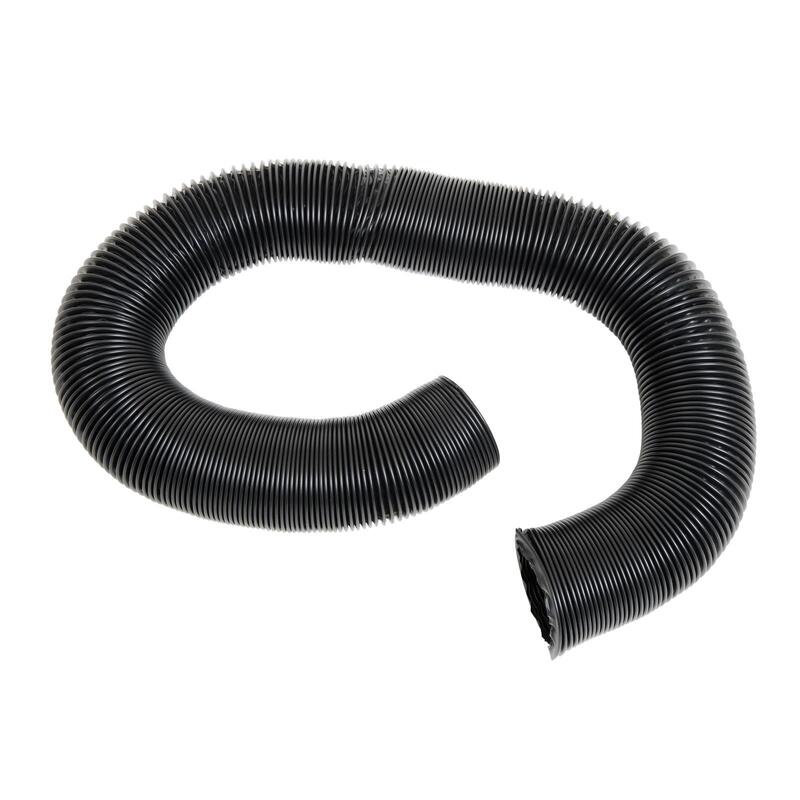 Photo for Vintage Air HVAC Air Duct Hose 318010; 2.500 in. 10 ft. Black Plastic 