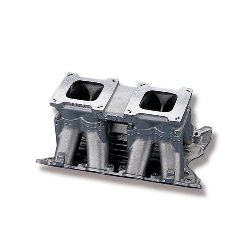 Photo for Weiand Intake Manifold 1994WND; Satin Aluminum for Ford SBF 