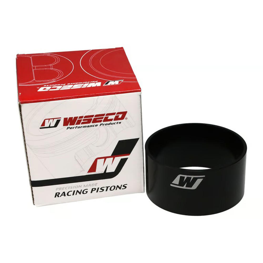 Wiseco Piston Ring Compressor RCS40400; 4.040 in.  Black Anodized Forged Aluminum Tapered 