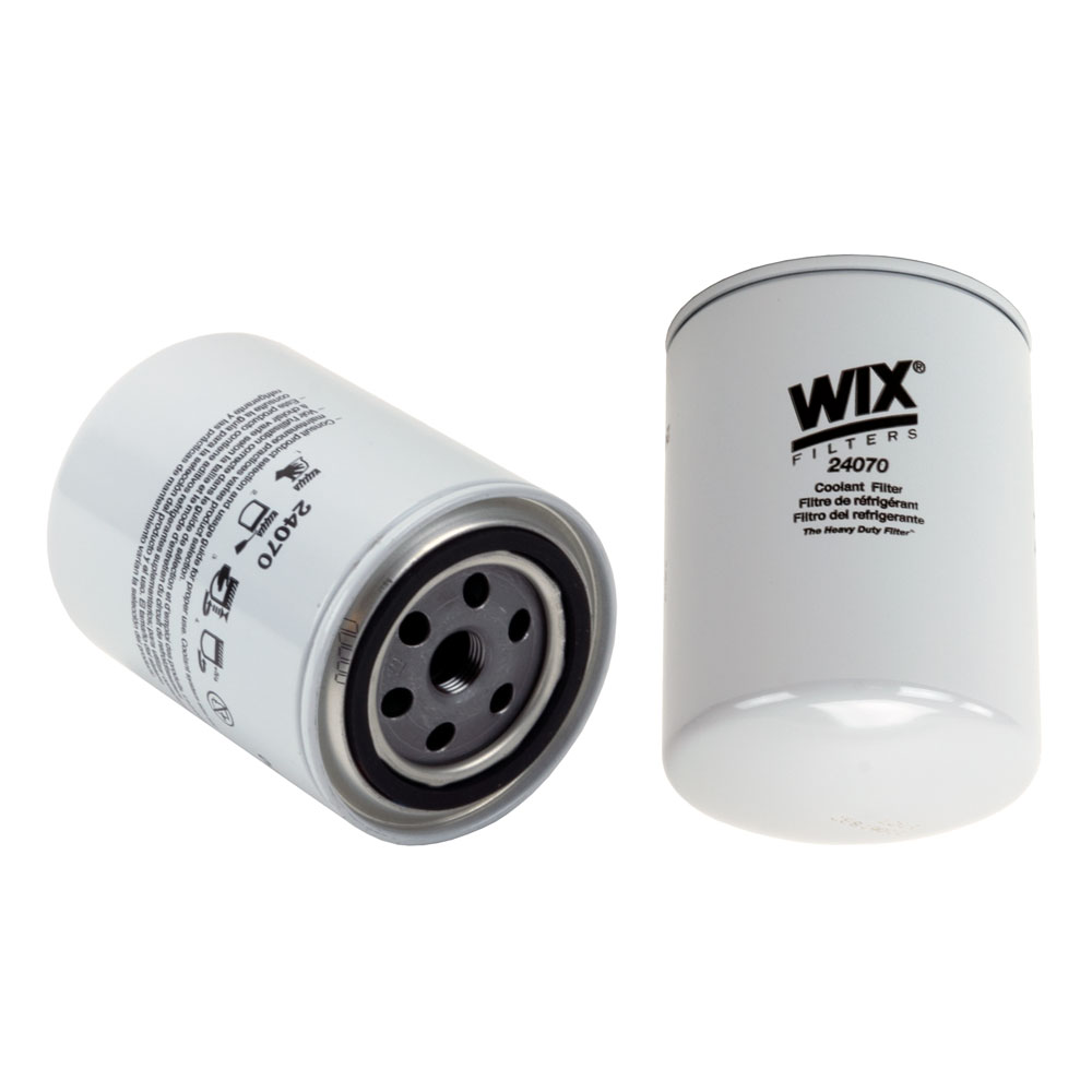 Photo for Wix Coolant Filter 24070; 27 Micron White Engine Coolant 11/16 in. -16 2.875 in.