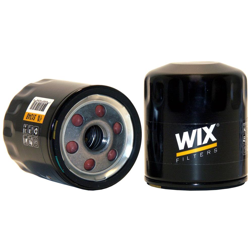 Photo for Wix Oil Filter 51348; 21 Micron Black Spin On 3/4 in. -16 2.750 in. for 1962 to 2022 Caterpillar, GM, Chrysler, Cub Cadet, Dodge, Ford