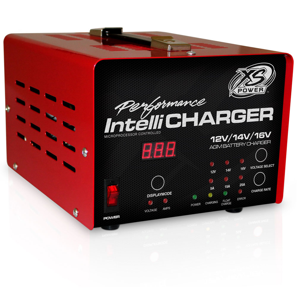 Photo for XS Power Batteries Battery Charger 1005E; IntelliiCharger 12, 16 Volt 5, 15, 25 Amp AGM 