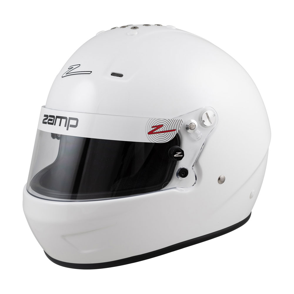 Photo for Zamp Helmet H770001M; RZ56 Medium Full Face White Snell SA2020