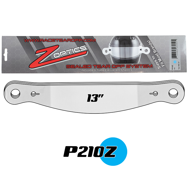 Photo for Zamp Helmet Visor Tear-Off P210Z; Z Optics 2.000 mm 