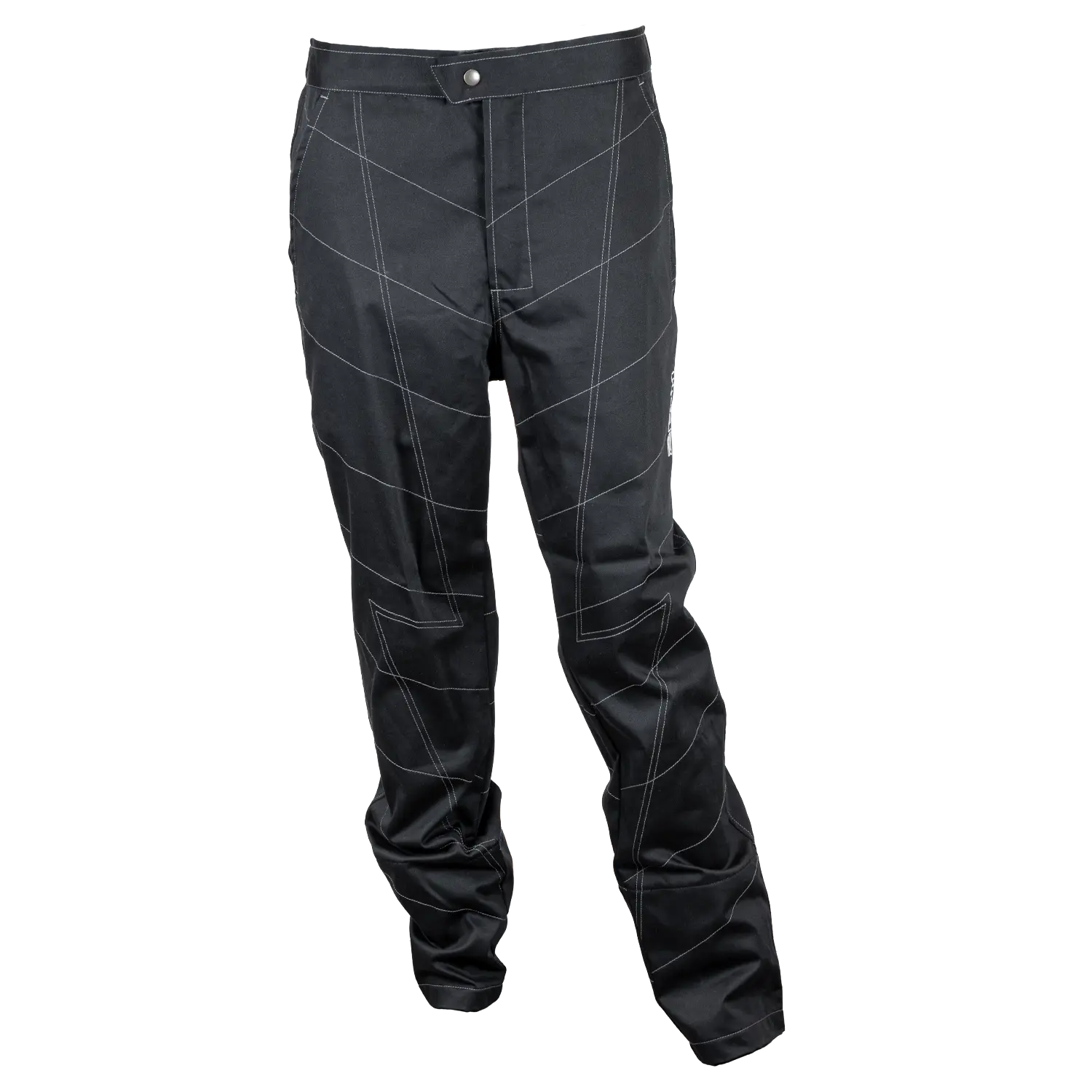 Zamp Racing Pants R02P003XL; ZR-11 Race Pants X-Large SFI 3.2A/1 Single Layer Black 