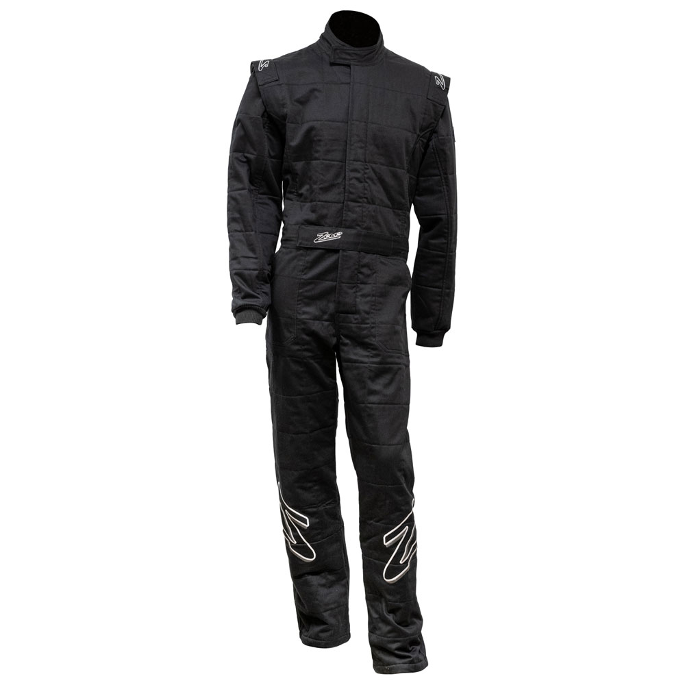 Zamp Racing Suit R030033XL; ZR30 SFI 3.2A/5 X Large 3 Layer Black 