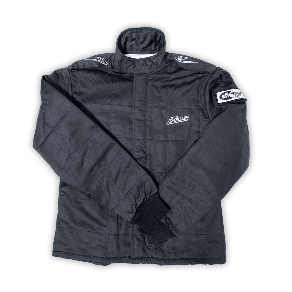 Zamp Racing Jacket R03J003XXL; ZR30 XX Large SFI 3.2A/5 3 Layer Black 