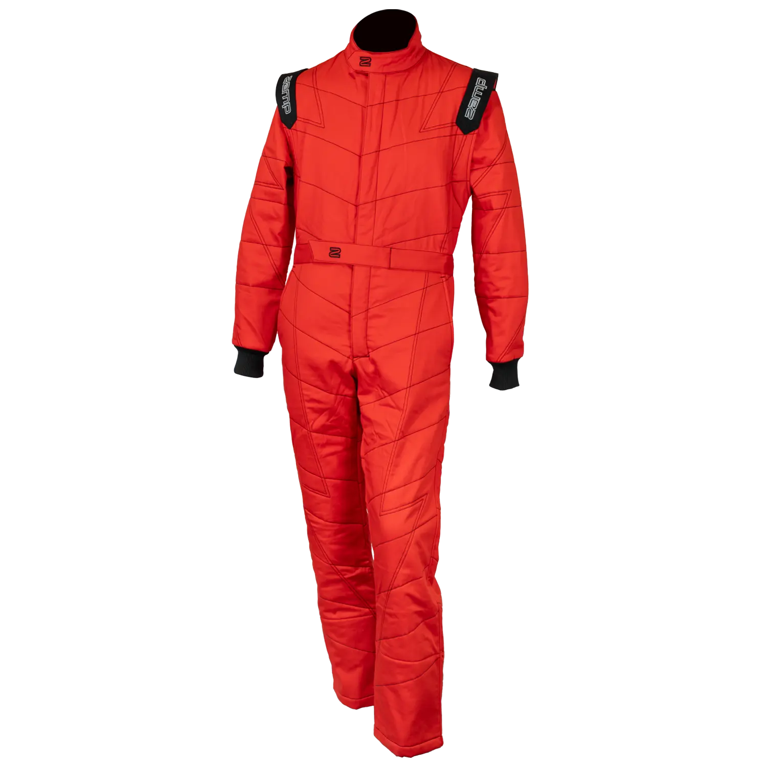 Zamp Racing Suit R110002L; ZR-31 SFI 3.2A/5 Large Multi Layer Red 